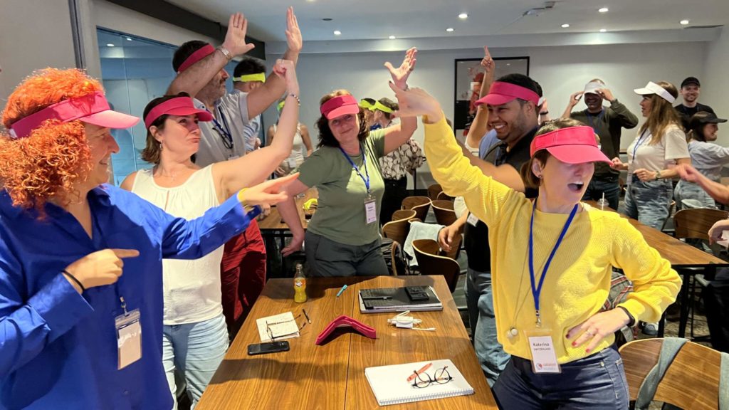 head to toe wellbeing team building activity for mental health in the workplace